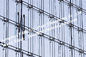 পয়েন্ট ফিক্সড গ্লাস সিস্টেম কার্টেন প্রাচীর কেবল টানযুক্ত façade সমর্থন Starglass সিস্টেম সরবরাহকারী